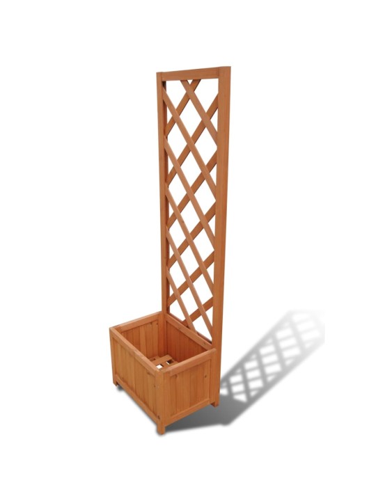 Puķu kaste ar režģi 40 x 30 x 135 cm (gar x pl x aug)
