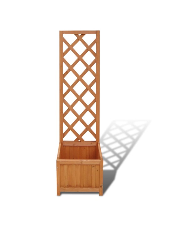 Puķu kaste ar režģi 40 x 30 x 135 cm (gar x pl x aug)