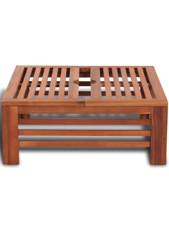 Saulessarga pamata pārsegs no koka 62 x 62 x 25 cm (gar x pl x aug)