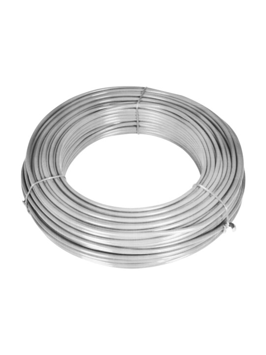Stiepļu žogs ar stabiem, mietiņiem, cinkots tērauds, 25x1,25 m