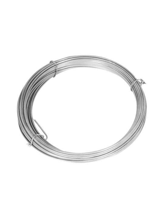 Stiepļu žogs ar stabiem, mietiņiem, cinkots tērauds, 25x1,25 m