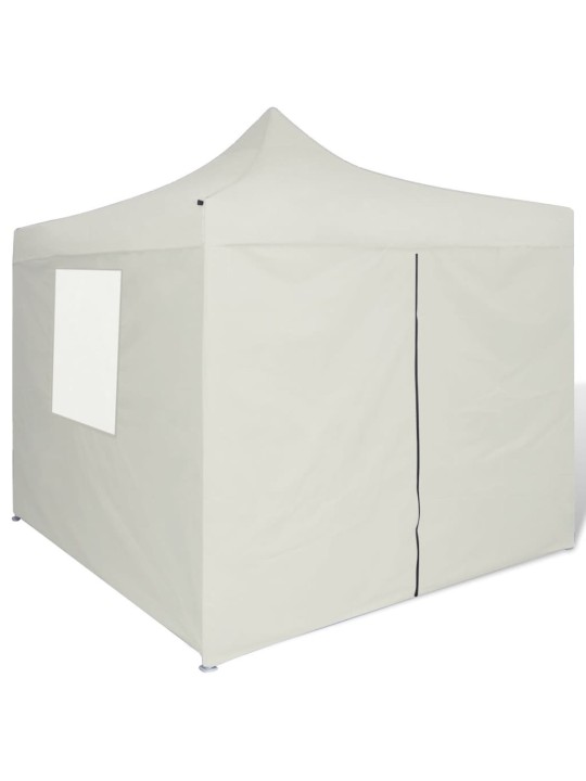 Saliekama telts, 3x3 m, 4 sienas, krēmkrāsā
