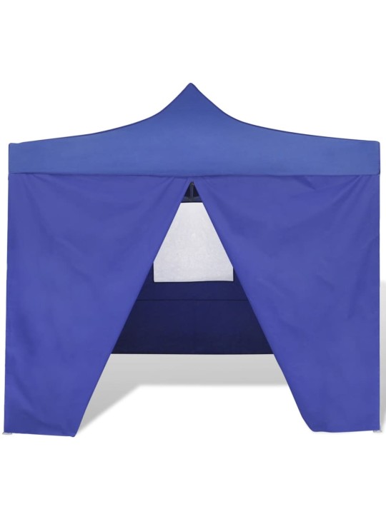 Saliekama telts, 3x3 m, 4 sienas, zila
