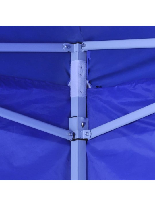 Saliekama telts, 3x3 m, 4 sienas, zila