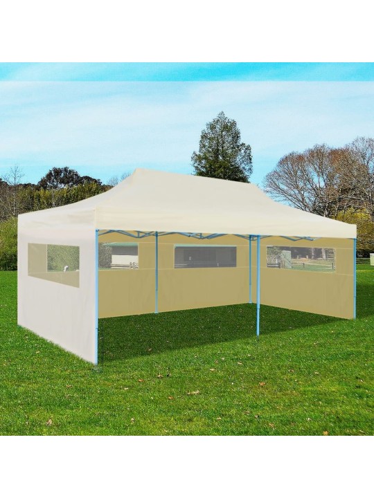 Saliekama svinību nojume, 3x6 m, krēmkrāsā