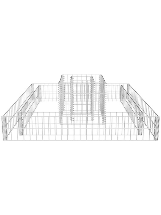 Gabions, cinkots tērauds, 120x120x20 cm