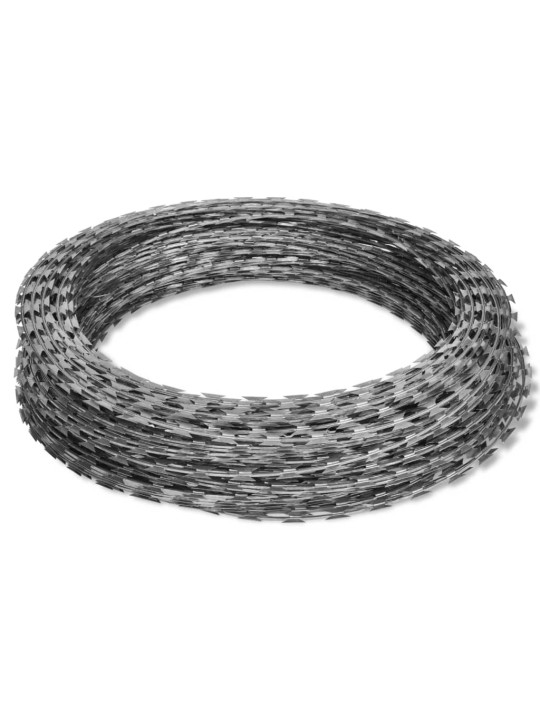 Spirālveida dzeloņstieple bto-22, cinkots tērauds, 150 m