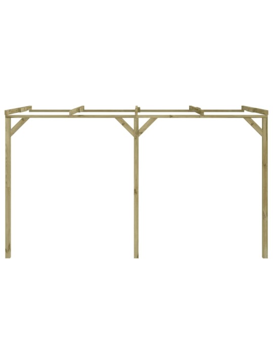 Pergola vīteņaugiem, 2x4x2,2 m, koks