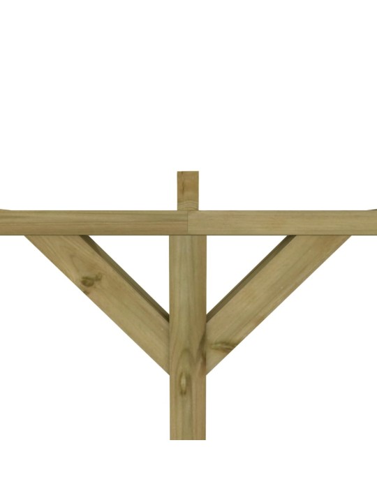 Pergola vīteņaugiem, 2x4x2,2 m, koks