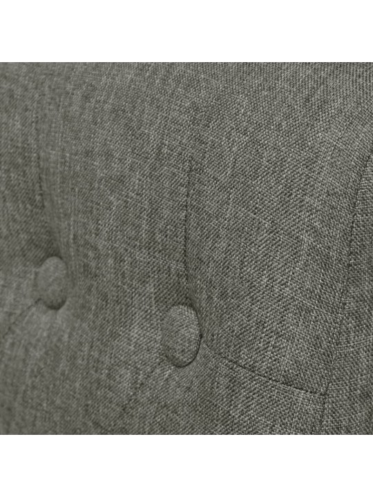 Virtuves krēsli, 2 gab., gaiši pelēks audums