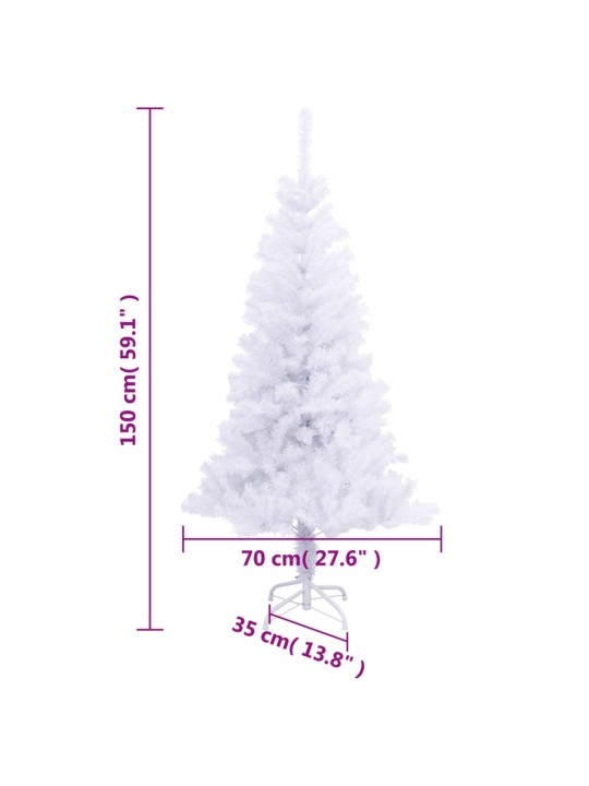 Mākslīgā ziemassvētku egle ar statīvu, 150 cm, 380 zari