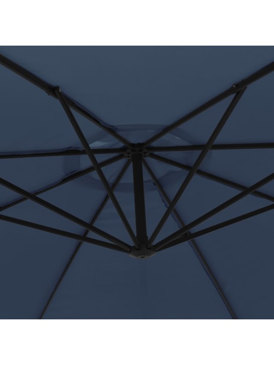 Dārza saulessargs, 3,5 m, zils