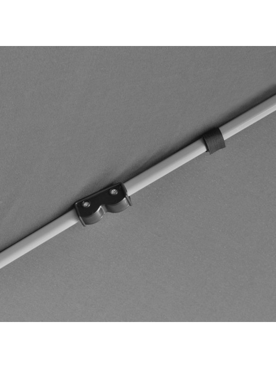 Nojume ar 6 sānu sienām, ātri uzstādāma, 3,6x3,1 m, pelēka