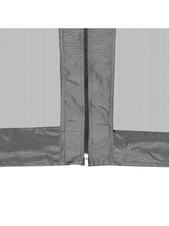 Nojume ar 6 sānu sienām, ātri uzstādāma, 3,6x3,1 m, pelēka