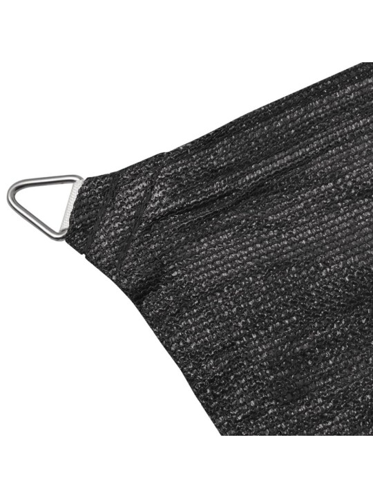 Hdpe saulessargs, 3.6x3.6 m, antracīta krāsā