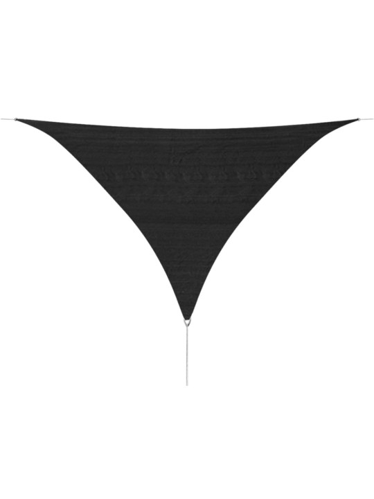 Hdpe saulessargs, 3,6x3,6x3,6 m, antracīta, trijstūra formas