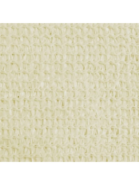 Hdpe saulessargs, 3.6x3.6x3.6 m, krēmkrāsas