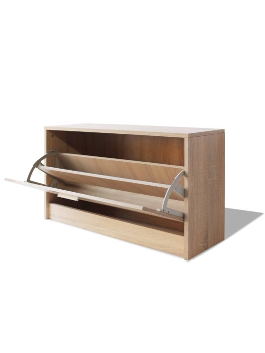 Apavu plaukts, sols, 80x24x45 cm, ozolkoka krāsa