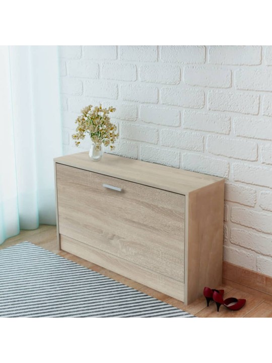 Apavu plaukts, sols, 80x24x45 cm, ozolkoka krāsa