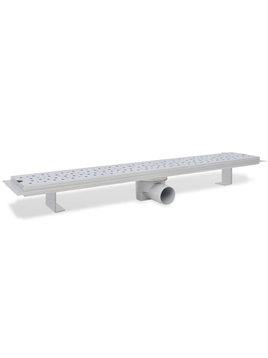 Lineārā dušas noteka, 730x140 mm, nerūsējošs tērauds