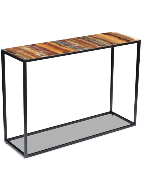 Konsoles galdiņš, pārstrādāts masīvkoks, 110x35x76 cm