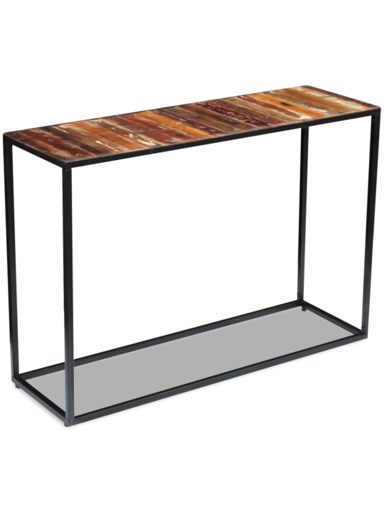 Konsoles galdiņš, pārstrādāts masīvkoks, 110x35x76 cm