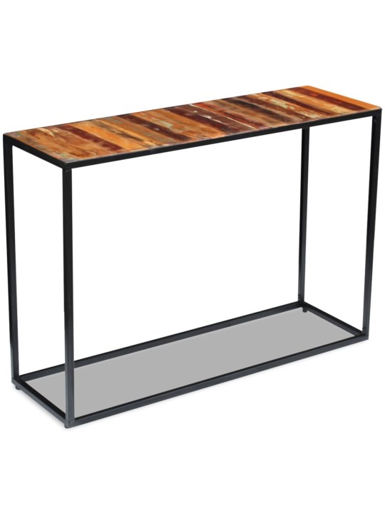 Konsoles galdiņš, pārstrādāts masīvkoks, 110x35x76 cm