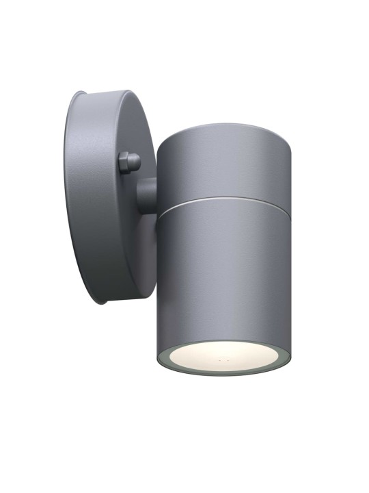 Āra sienas lampa, 2 gab., nerūsējošs tērauds, vērsta uz leju
