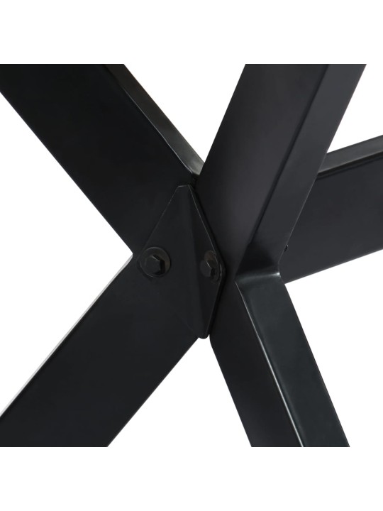 Virtuves galds, 200x100x75 cm, mango masīvkoks