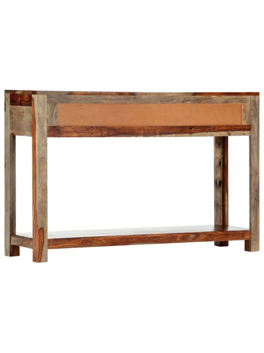 Konsoles galdiņš ar 3 atvilktnēm, 120x30x75 cm, masīvs rožkoks