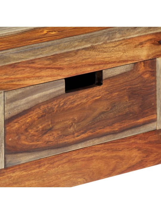 Konsoles galdiņš ar 3 atvilktnēm, 120x30x75 cm, masīvs rožkoks