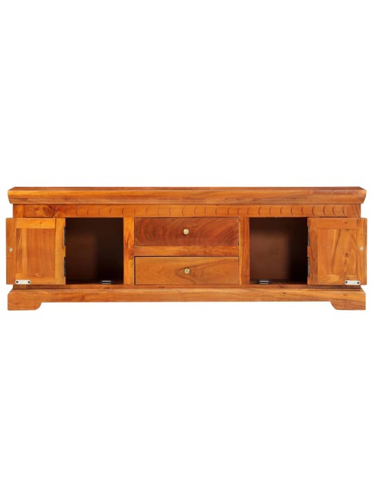 Tv skapītis, 119x30x40 cm, akācijas masīvkoks