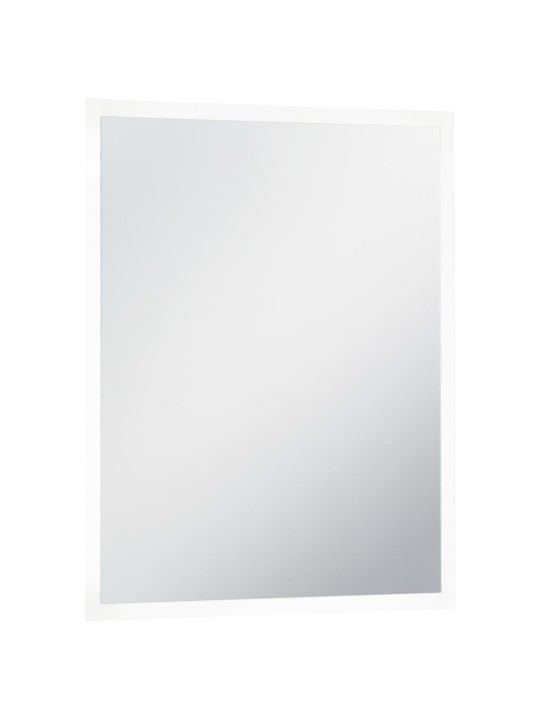 Vannasistabas sienas spogulis ar LED apgaismojumu, 50x60 cm