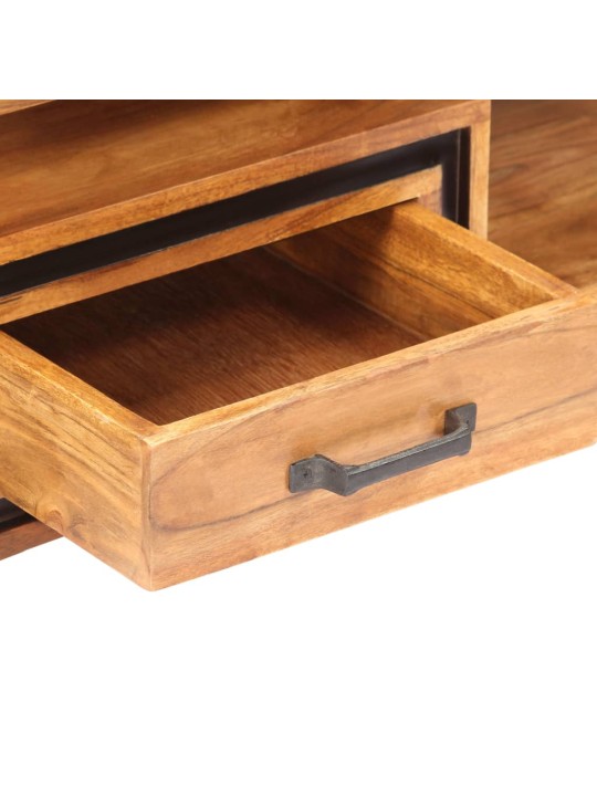 Kafijas galdiņš, 100x45x33 cm, akācijas masīvkoks