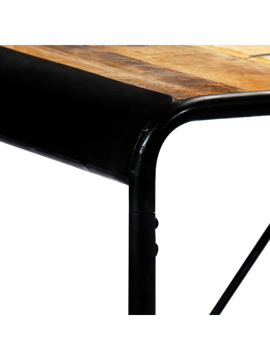Virtuves galds, 180x90x76 cm, neapstrādāts mango masīvkoks