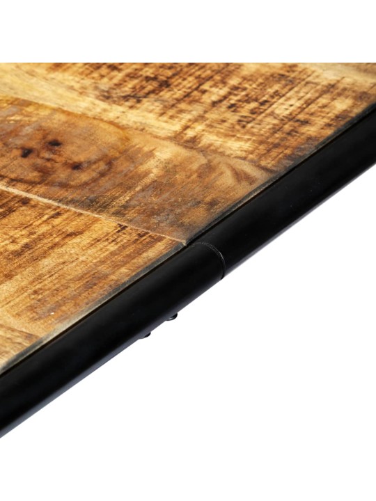 Virtuves galds, 180x90x76 cm, neapstrādāts mango masīvkoks