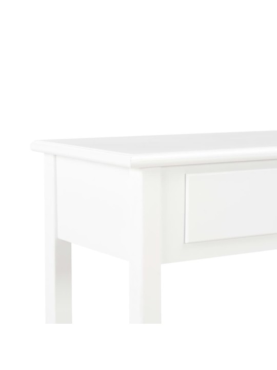 Kumode, 110x35x80 cm, balts mdf