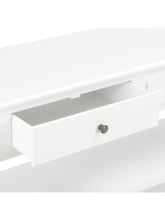 Kumode, 110x35x80 cm, balts mdf