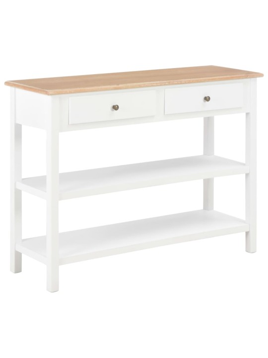 Kumode, 110x35x80 cm, balts mdf