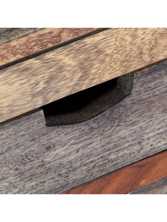 Kafijas galdiņš, 100x50x30 cm, masīvs rožkoks, pelēks