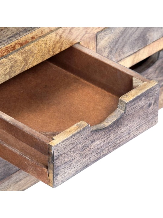 Kafijas galdiņš, 100x50x30 cm, masīvs rožkoks, pelēks