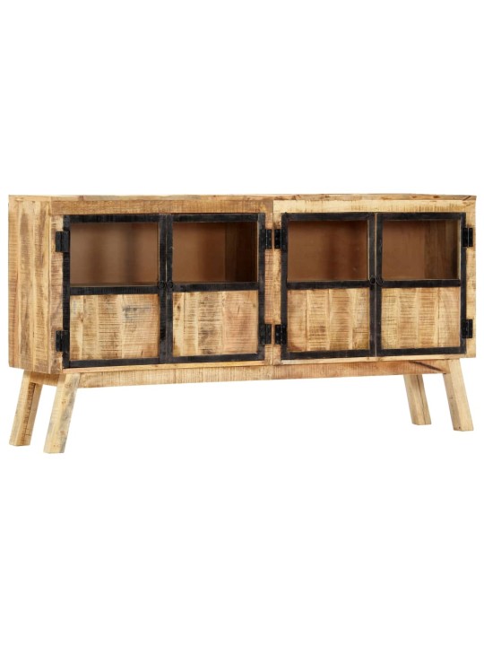 Kumode, 160x30x80 cm, mango masīvkoks, brūna ar melnu