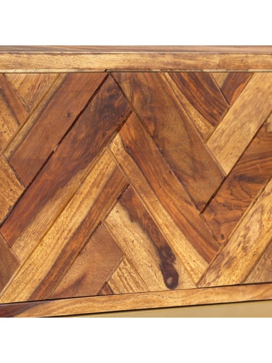 Tv skapītis, 140x30x45 cm, masīvs rožkoks