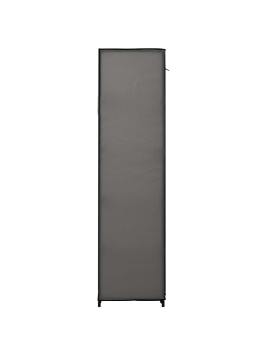 Salokāmi skapji, 2 gab., 110x45x175 cm, pelēks audums