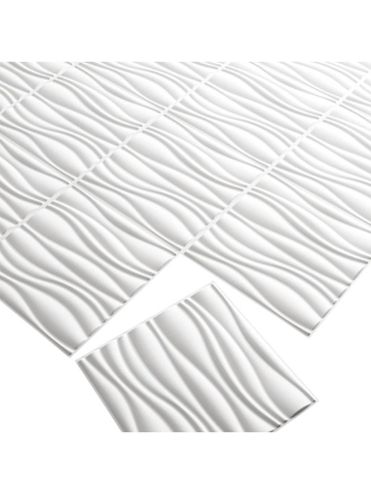 Wallart 3d sienas paneļi ga-wa04, 24 gab., viļņu tekstūra