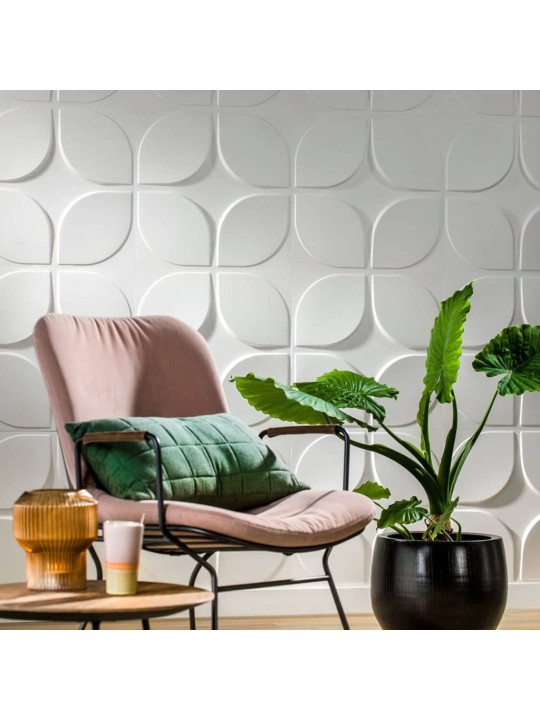 Wallart 3d sienas paneļi ga-wa06, 24 gab., sweeps dizains