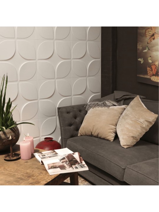 Wallart 3d sienas paneļi ga-wa06, 24 gab., sweeps dizains