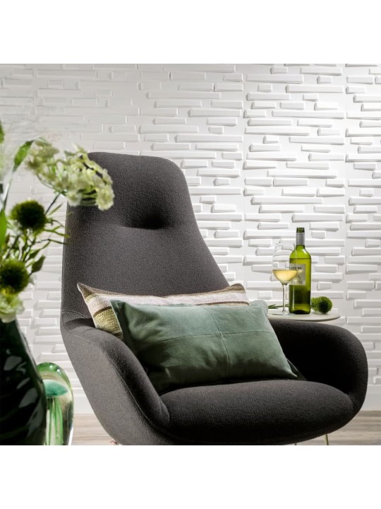 Wallart 3d sienas paneļi ga-wa13, 24 gab., ventura dizains