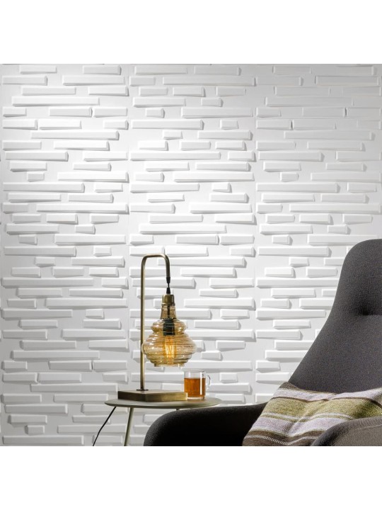 Wallart 3d sienas paneļi ga-wa13, 24 gab., ventura dizains