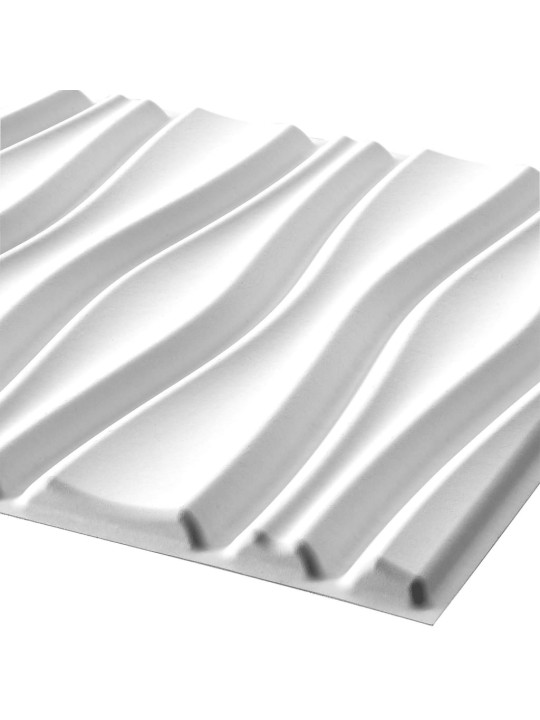 Wallart 3d sienas paneļi ga-wa14, 24 gab., līniju dizains